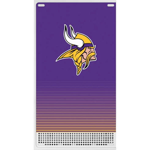 NFL Minnesota Vikings Breakaway Xbox Series S Console Skin